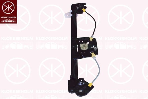 KLOKKERHOLM Trim / Protective Strip, sidewall 05190013 05190013 KLOKKERHOLM door trim MERCEDES-BENZ GLK