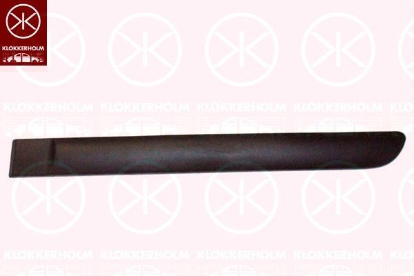 KLOKKERHOLM Pynte- / beskyttelsesliste, sidepanel 05190016 Beskyttelsesliste KLOKKERHOLM Mercedes-Benz GLK 05190016
