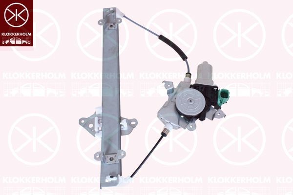 KLOKKERHOLM Window regulator 16381802 16381802 KLOKKERHOLM window regulator for NISSAN MICRA