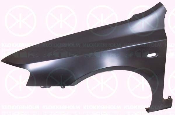 KLOKKERHOLM Spatbord 2027314 Fiat BRAVA Spatbord KLOKKERHOLM 2027314