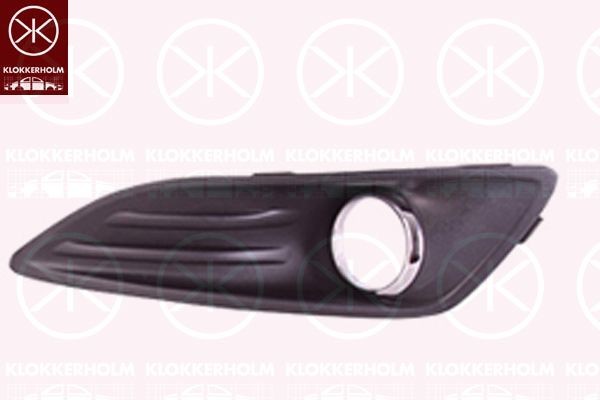 KLOKKERHOLM Πλέγμα εξαερισμού, προφυλακτήρας 25659113 Δίχτυ προφυλακτήρα KLOKKERHOLM Ford FIESTA 25659113