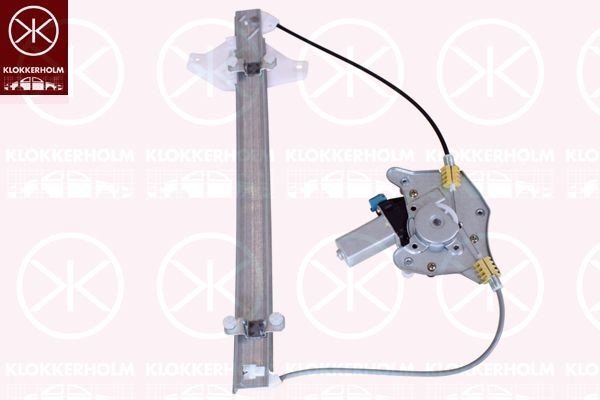 KLOKKERHOLM Mechanizmus zdvíhania okna 31551802 Mechanizmus zdvíhania okná KLOKKERHOLM Hyundai H350 31551802