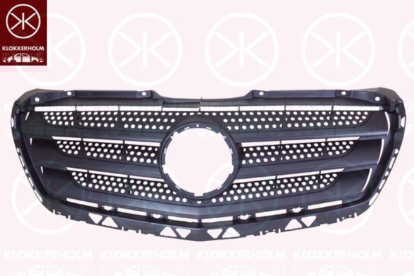 KLOKKERHOLM Radiatorgitter 3547993 3547993 Front grill MERCEDES-BENZ EQA KLOKKERHOLM