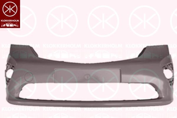 KLOKKERHOLM Pare-choc 5091901A1 Opel KARL Pare-chocs KLOKKERHOLM 5091901A1