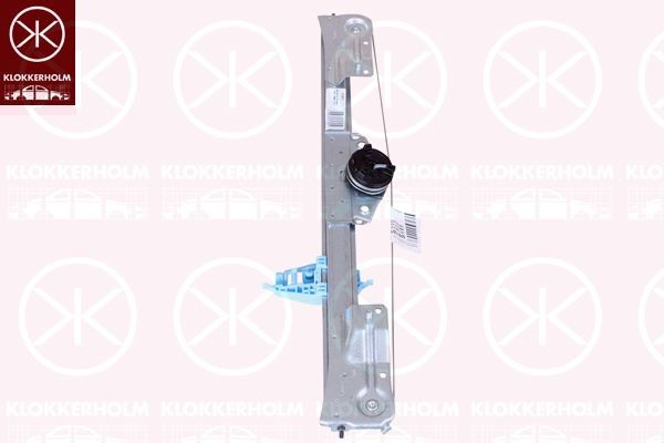 KLOKKERHOLM Rudehejs 50981901 50981901 Ruderegulator FIAT GRANDE PUNTO KLOKKERHOLM