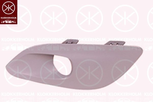 KLOKKERHOLM Vetracia mrieżka v nárazníku 5528914 5528914 Vetracia mrieżka v nárazníku PEUGEOT EXPERT KLOKKERHOLM