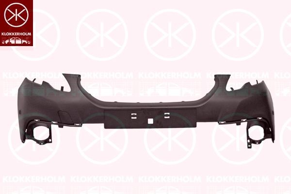 KLOKKERHOLM Bumper 5543901A1 Peugeot 505 Achterbumper en voorbumper KLOKKERHOLM 5543901A1