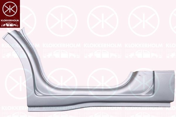 KLOKKERHOLM Plaat instaprand 6089042 Nissan NAVARA Dorpel KLOKKERHOLM 6089042