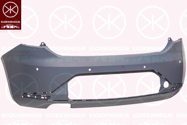 KLOKKERHOLM Achterbumper 6614953A1 6614953A1 Bumpers SEAT LEON KLOKKERHOLM