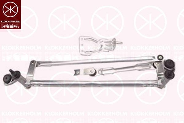 KLOKKERHOLM Ντίζες υαλοκαθαριστήρων 95243280 95243280 Μηχανισμός υαλοκαθαριστήρων KLOKKERHOLM ALFA ROMEO STELVIO