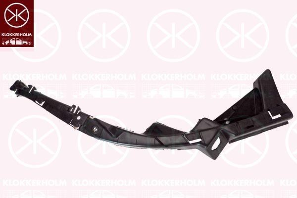 KLOKKERHOLM Bumper bracket 9539934 VW AMAROK KLOKKERHOLM bumper brackets 9539934