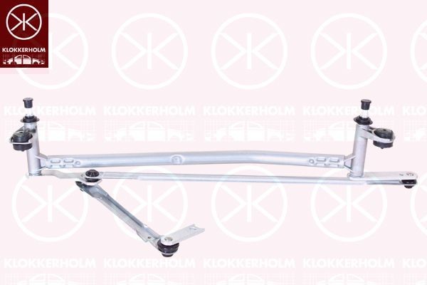 KLOKKERHOLM Stiklu tīrītāja sviru un stiepņu sistēma 95403280 Stiklu tīrītāja sviru un stiepņu sistēma KLOKKERHOLM Kia CERATO 95403280