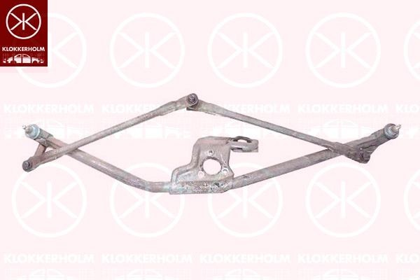 KLOKKERHOLM Ντίζες υαλοκαθαριστήρων 95583280 Μηχανισμός υαλοκαθαριστήρων KLOKKERHOLM Alfa Romeo STELVIO 95583280