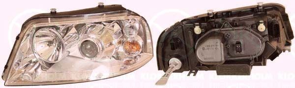 KLOKKERHOLM Forlygte 95900182A1 95900182A1 Forlygter VW SHARAN KLOKKERHOLM