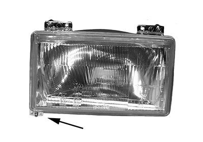 VAN WEZEL Priekšējie lukturi 1745948 1745948 Priekšējie lukturi ALFA ROMEO 166 VAN WEZEL