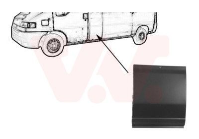 VAN WEZEL Passaruota 1747105 VAN WEZEL 1747105 costo Passaruota Citroen Relay Jumper originale