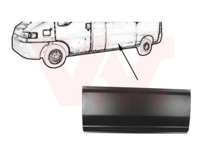 Bočnica VAN WEZEL 1747107 VAN WEZEL 1747107: Bočnica Fiat DUCATO 2005