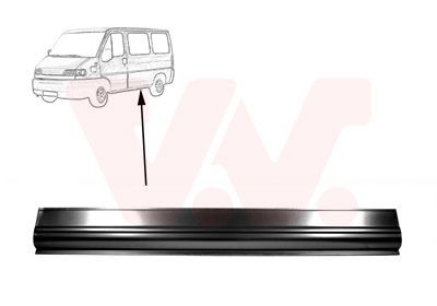 Painel lateral VAN WEZEL 1747109 VAN WEZEL 1747109: Arco da roda Fiat TIPO 2025