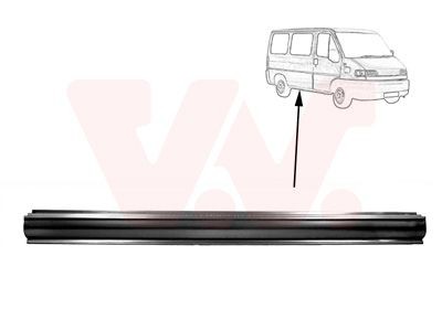 Painel lateral VAN WEZEL 1747110 VAN WEZEL 1747110: Arco da roda Fiat TIPO 2025
