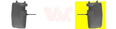 VAN WEZEL Para-choques traseiro 1747534 Parachoques Peugeot 230L 1747534 VAN WEZEL