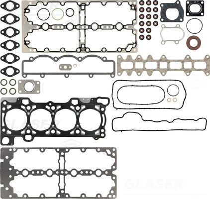GLASER Sotningssats D90305-00 IVECO topplockspackning tätning GLASER D90305-00