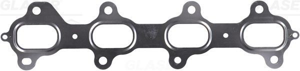 GLASER Uitlaatspruitstukpakking X90435-01 X90435-01 Uitlaatspruitstuk pakking GLASER OPEL MONZA