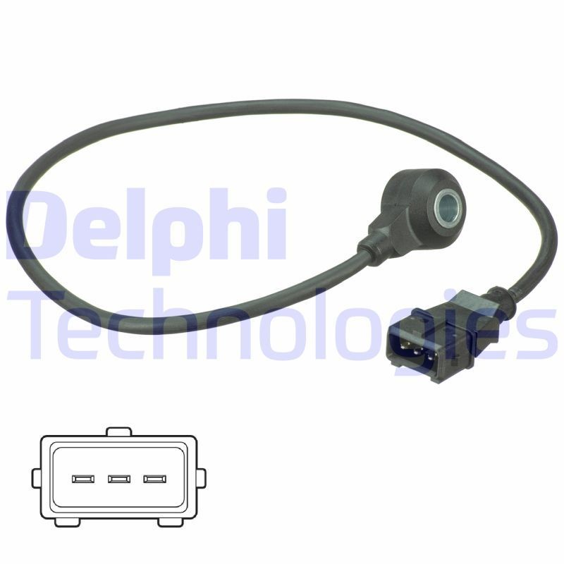 DELPHI Bankesensor AS10186 DELPHI AS10186 Bankesensor FORD USA F-250 Super Duty (P473) billig