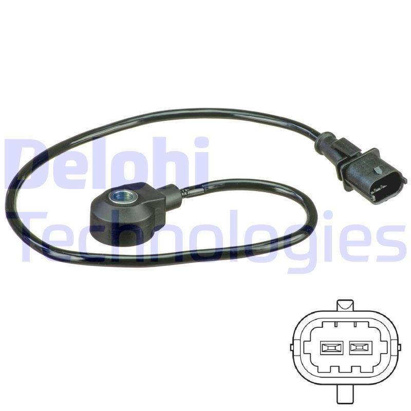 DELPHI Klopsensor AS10209 DELPHI AS10209 originele Klopsensor Kappa Station Wagon (838) kosten