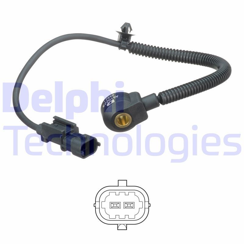 DELPHI Bankesensor AS10225 DELPHI AS10225 originale Hyundai Terracan HP Bankesensor hvad koster