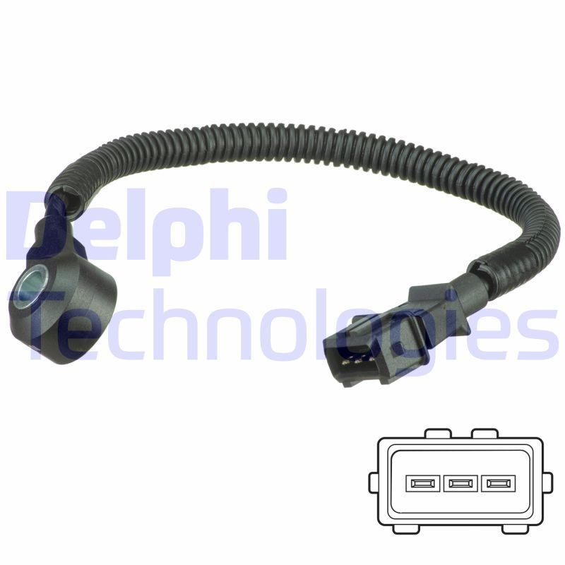 DELPHI Sensor de detonação AS10227 preço Sensor de detonação Kia TA AS10227 DELPHI