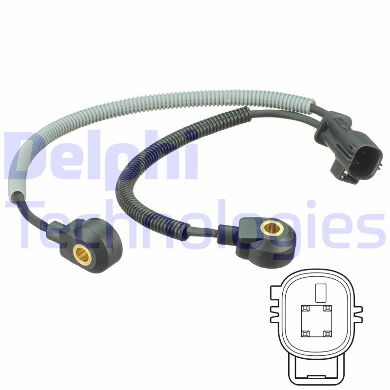DELPHI Knackningssensor AS10239 DELPHI AS10239 Knackningssensor SUZUKI ALTO original