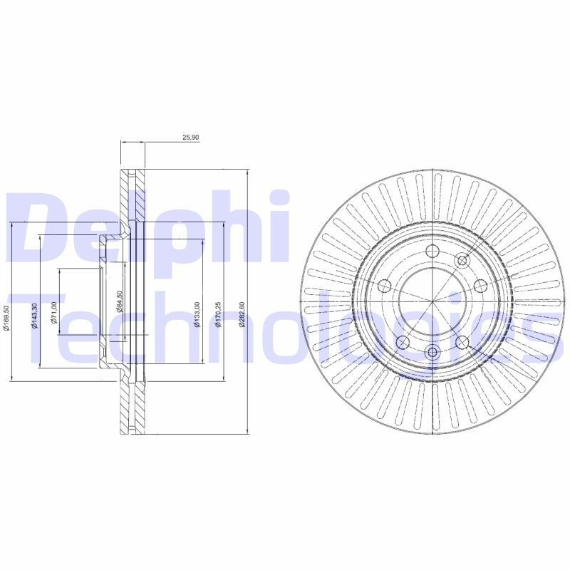 DELPHI Piduriketas BG3835C DELPHI BG3835C originaal Pidurikettad XM I Hatchback (Y3) hind