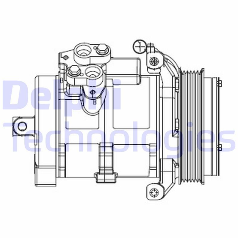 DELPHI Kliimakompressor CS20528 Kliimapump DELPHI SL CS20528 odav