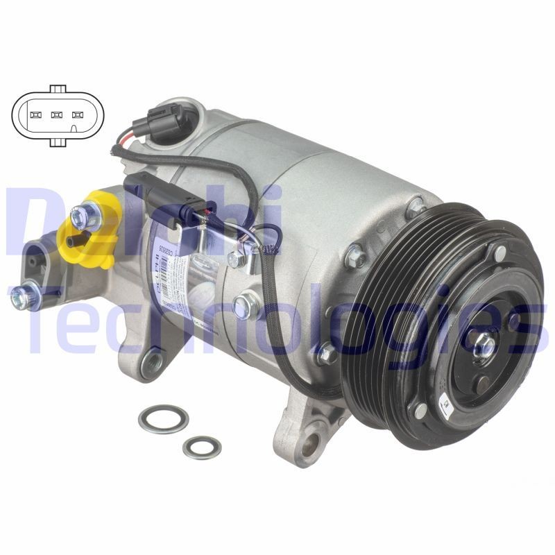Kompresor klimatizácie DELPHI CS20535 DELPHI CS20535: Kompresor klimatizácie BMW Rad 7 2019