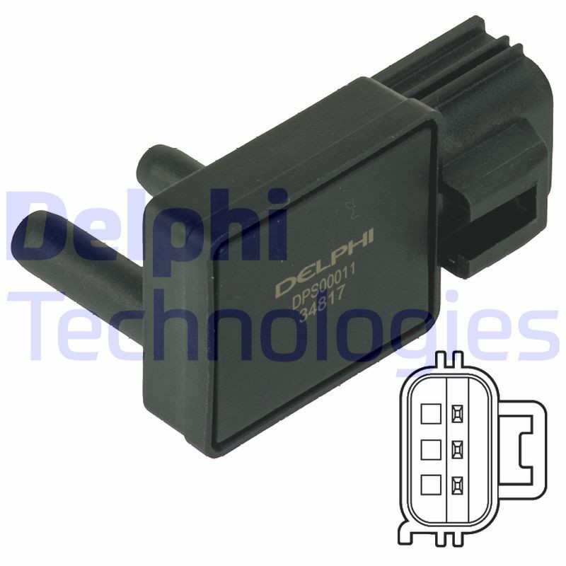 DELPHI Andur, heitgaasisurve DPS00011 Andur heitgaasisurve DELPHI Toyota HILUX Pick-up DPS00011