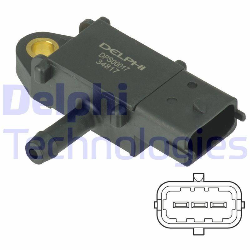 Differenzdrucksensor DELPHI DPS00017 DELPHI DPS00017 Differenzdrucksensor CHEVROLET AVEO 2011 Kosten