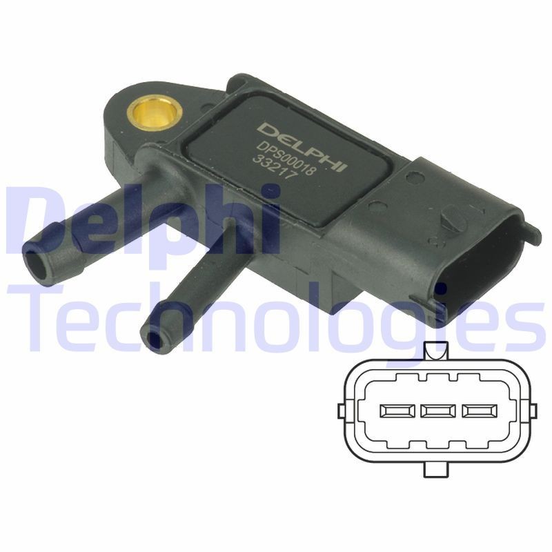DELPHI Differenzdrucksensor DPS00018 DPS00018 DELPHI Differenzdrucksensor Saab 9-5 Kombi Kosten