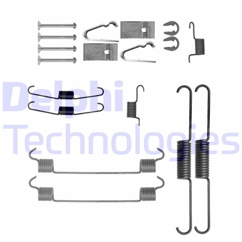 DELPHI Kit de acessórios, maxilas do travão LY1421 DELPHI LY1421 Kit de acessórios maxilas do travão Subaru FORESTER baratos
