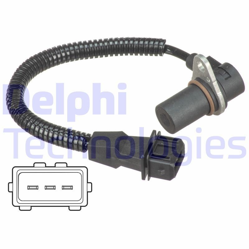 DELPHI Nokkenassensor SS11153 DELPHI SS11153 originele Nokkenassensor Cerato Hatchback (TD) kosten