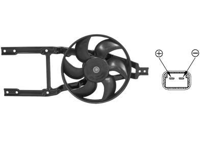 VAN WEZEL Radiatora ventilators 1758746 1758746 Radiatora ventilators FIAT PUNTO VAN WEZEL