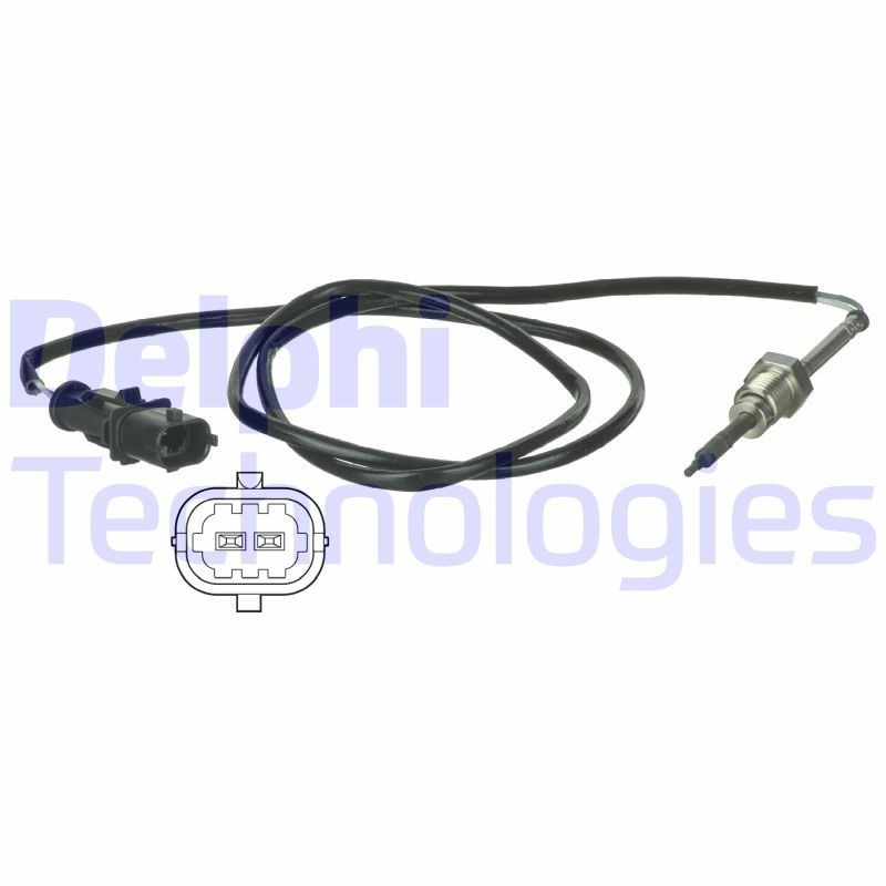 Sensore, Temperatura gas scarico DELPHI TS30013 DELPHI TS30013 Sonda temperatura gas di scarico ALFA ROMEO 147 2006