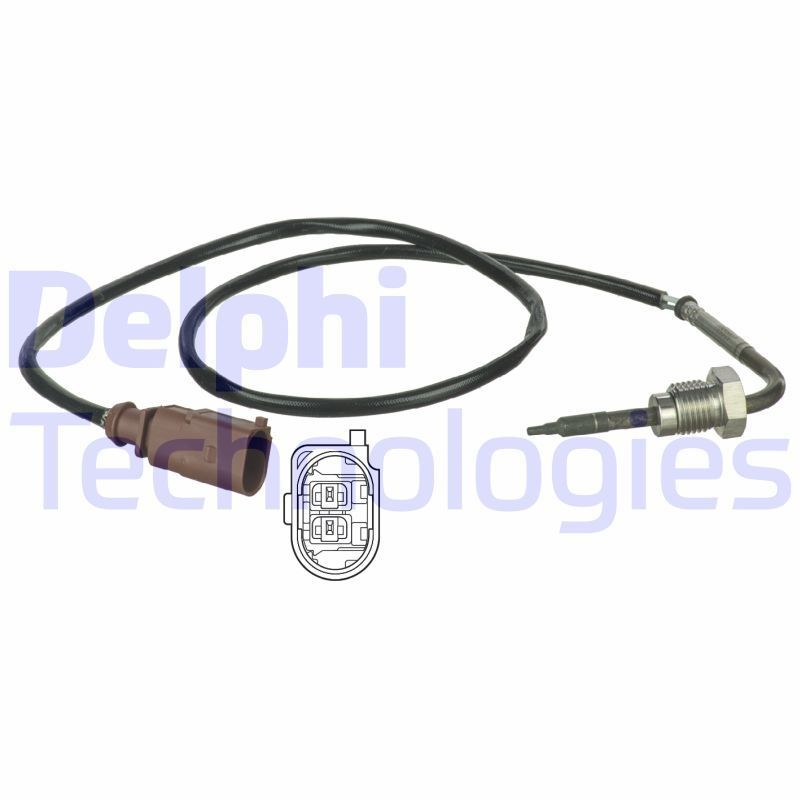 DELPHI Sensor, udstødningsgastemperatur TS30037 TS30037 Sensor udstødningsgastemperatur TOYOTA VERSO DELPHI