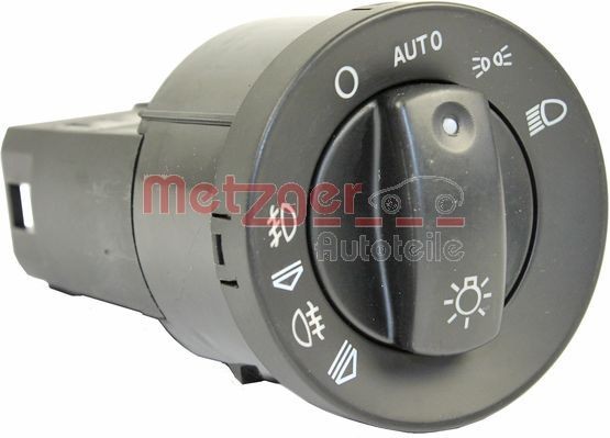 METZGER Διακόπτης, κύρια φώτα 0916391 0916391 Διακόπτης φώτων AUDI A4 METZGER