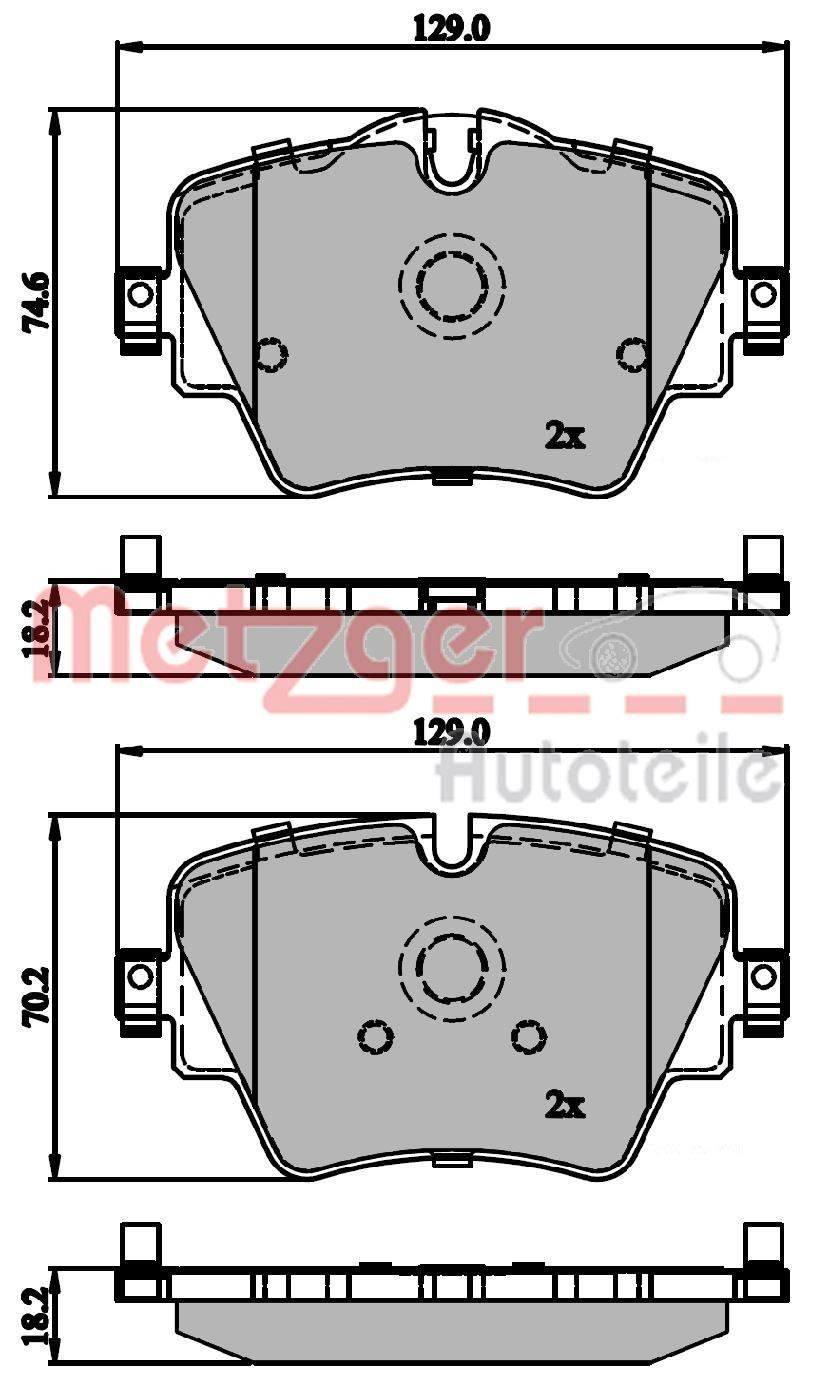 METZGER Piduriklotsid 1170845 Sport piduriklotsid METZGER 1. Seeria 1170845 odav