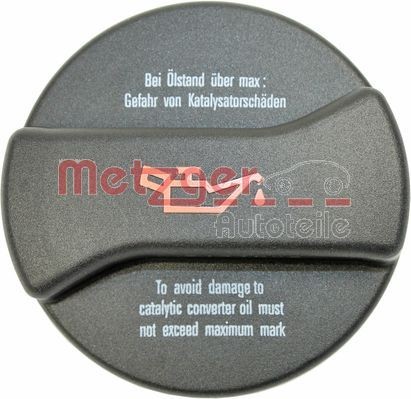 METZGER Oil filler cap 2141002 HYUNDAI METZGER oil filler cap 2141002