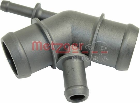Συνδετική φλάντζα του ψυκτικού υγρού METZGER 4010011 METZGER 4010011 Λαιμός θερμοστάτη Audi A3 2002