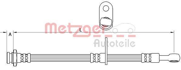METZGER Pidurivoolik 4111592 METZGER 4111592 Pidurivoolik Suzuki SX4 S-Cross odav