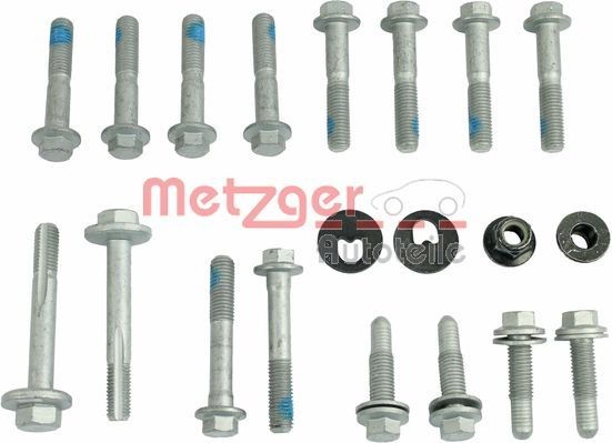 METZGER Kit montaggio, Braccio oscillante 55005249 55005249 costo Kit riparazione braccio oscillante SKODA FABIA METZGER