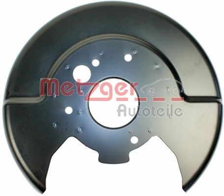 Stænkskærm, bremseskive METZGER 6115117 METZGER 6115117: Ankerplader Nissan TERRANO 2023