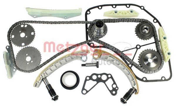 METZGER Steuerkettensatz 7500010 7500010 Steuerkette METZGER AUDI Q2